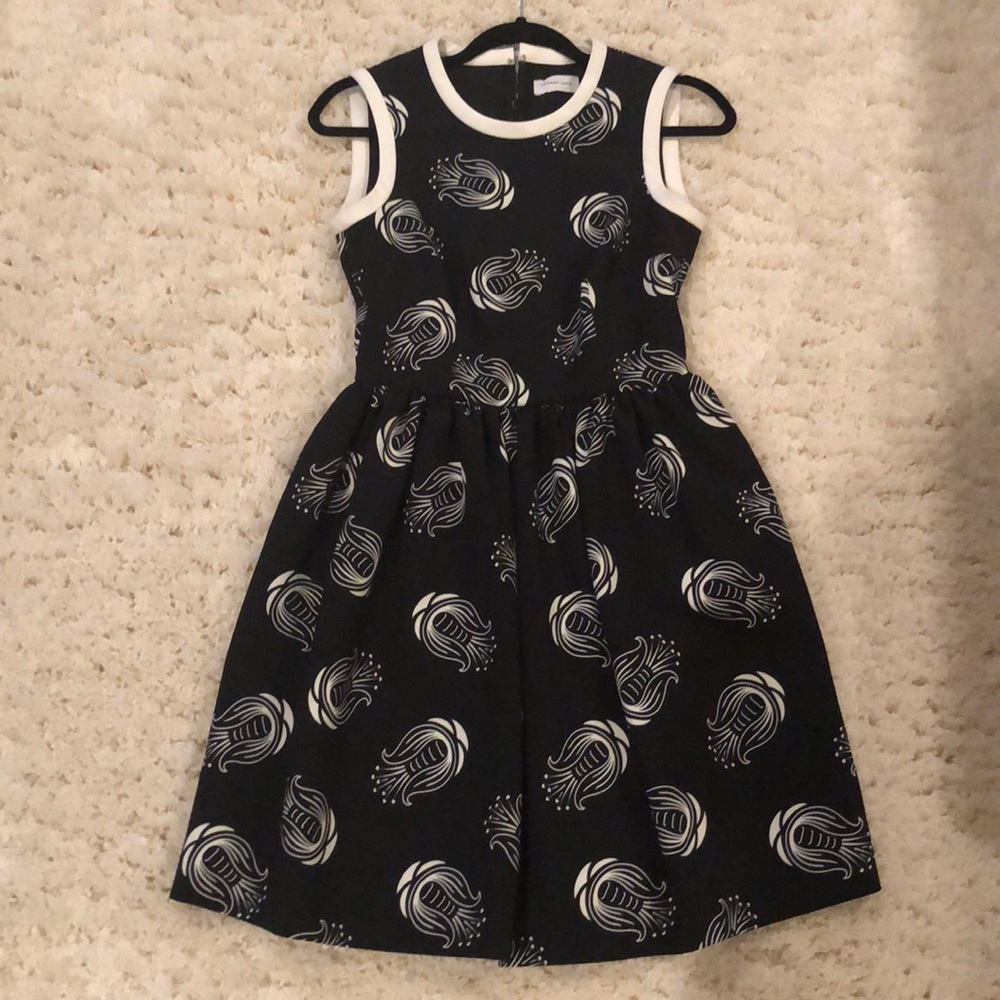 Caterina Gatta Art Deco floral dress.
